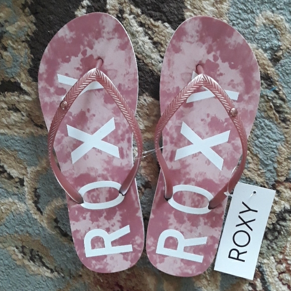 7x*Host Pick*Roxy adorable flip flop sandals - Picture 15 of 16